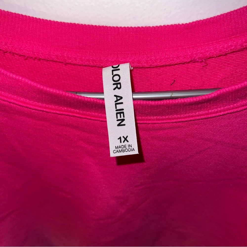 🍀4 for 25🍀 Color Alien | Pink Ombré Tie Dye Lounge Set - Picture 5 of 11